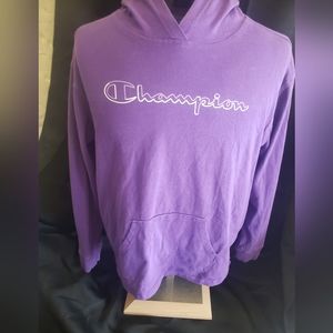 Champion Purple XL Hooded Shirt.   FF150